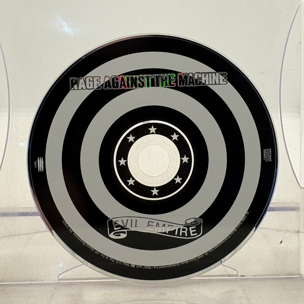 Rage Against The Machine Evil Empire CD 1996 Epic Records EK Alternative Rock